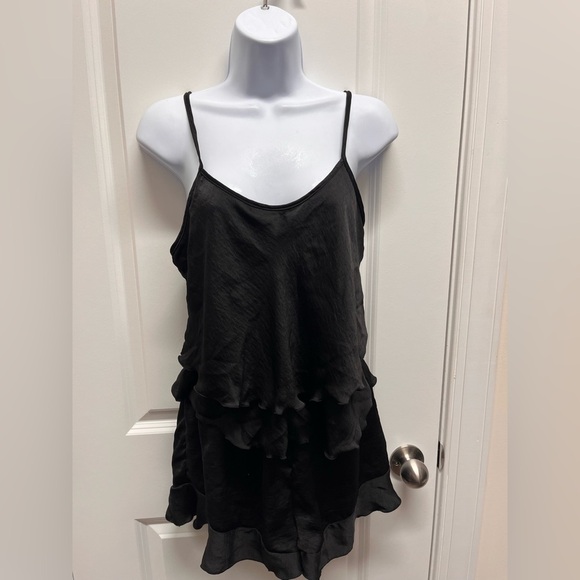 Bluebella Annalie Cami and shorts. Black set women’s size medium. - Picture 4 of 11